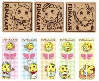 コルクコースター／ふなペロキャンディ