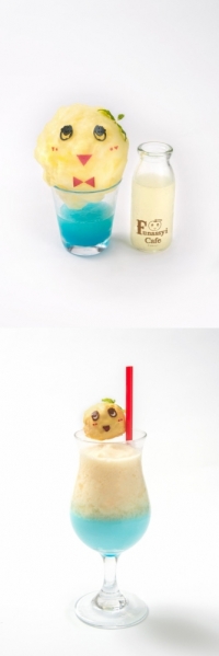 上/イリュージョンソーダ　下/スムージー