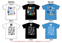 BREAK OUTイベントTシャツ、参加全アーティストのロゴ入り