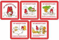 マイメロディカフェ限定コースター