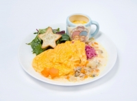 フワフワオムライス～ホワイトカレーソース～