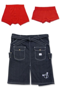 赤パン３（Men’s）（Lady’s）,OT×Lee 鉄板マスター養成エプロン2