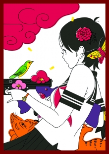 赤川次郎著『セーラー服と機関銃』 ©角川文庫