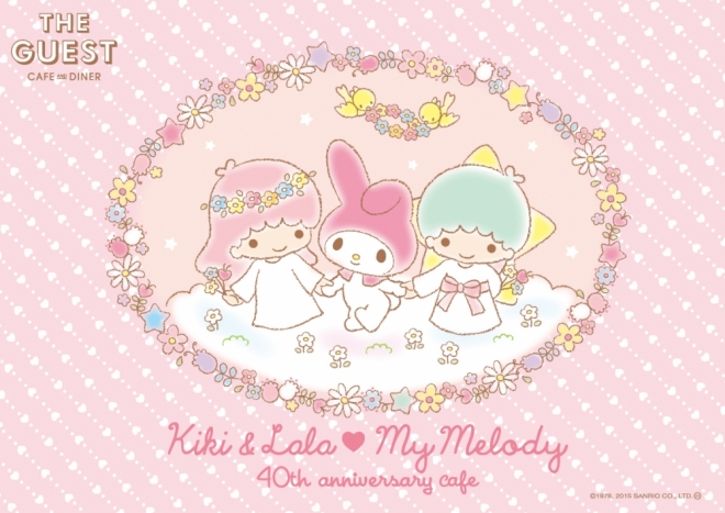 Kiki & Lala ❤ My Melody 40th anniversary cafe | OTHER SPACES