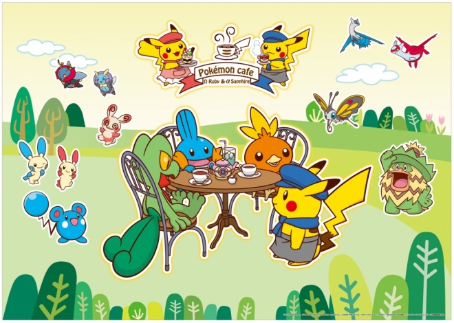 ポケモンカフェ Pokemon Cafe W Ruby A Sapphire Other Spaces パルコアート Com