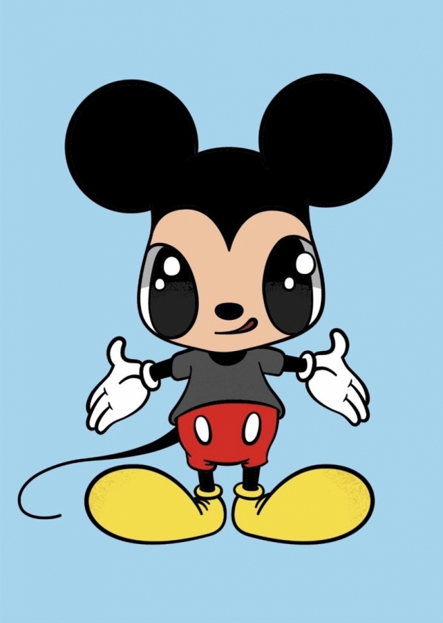 Mickey Mouse Now and Future Edition ソフビ