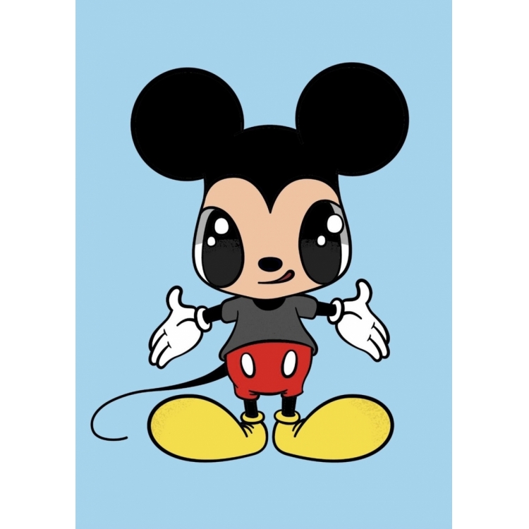 Mickey Mouse Now and Futureソフビ-