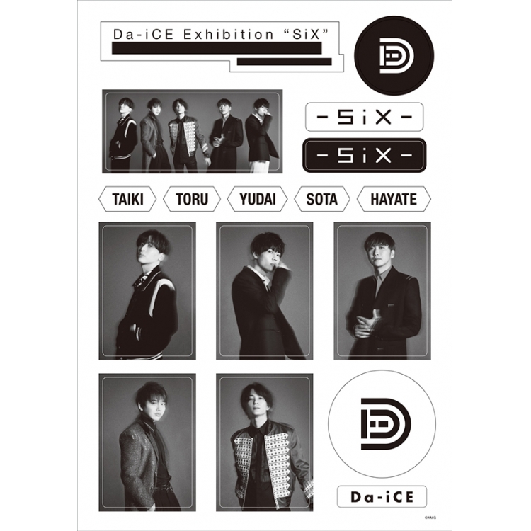 Da-iCE Exhibition SiX 写真パネル 集合-