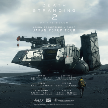 KOJIMA PRODUCTIONS × PARCO　DEATH STRANDING 2 JAPAN POPUP TOUR 名古屋会場