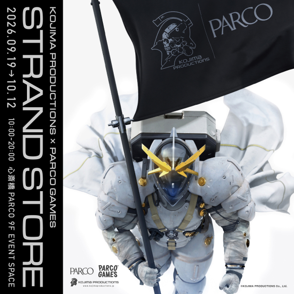 KOJIMA PRODUCTIONS × PARCO GAMES STRAND STORE