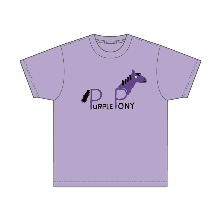 「PURPLE PONY」記念グッズ​