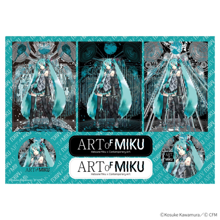 グッズ情報　-「ART OF MIKU」メインビジュアルグッズ-