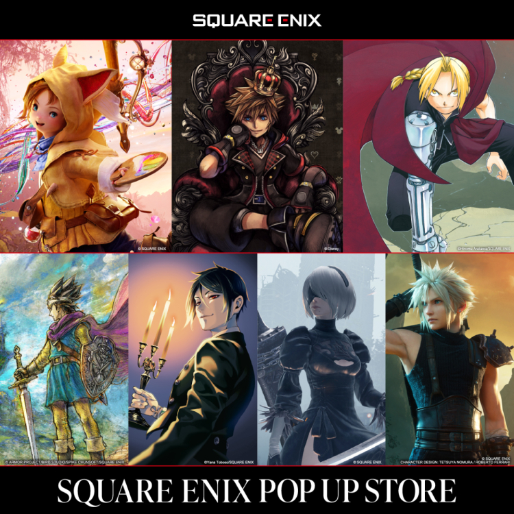 SQUARE ENIX POP UP STORE 仙台会場