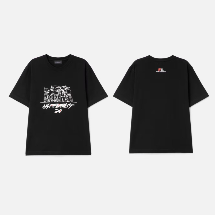 HYPEBEAST 20TH ANNIVERSARY T-SHIRT LINEUP