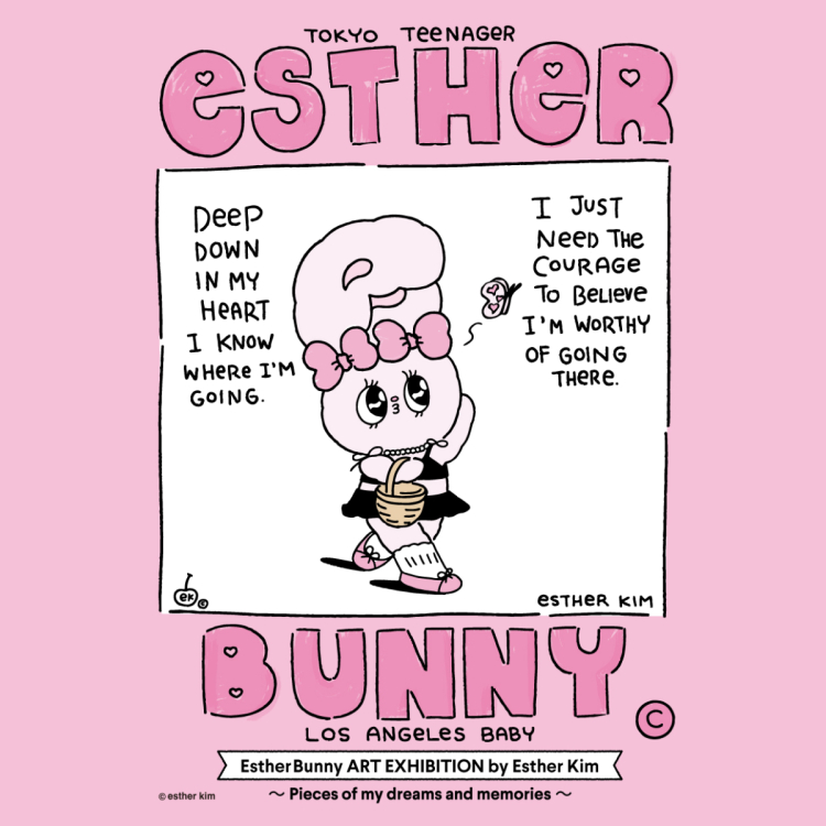 ​EstherBunny ART EXHIBITION  by Esther Kim​ ～Pieces of my dreams and memories～ 