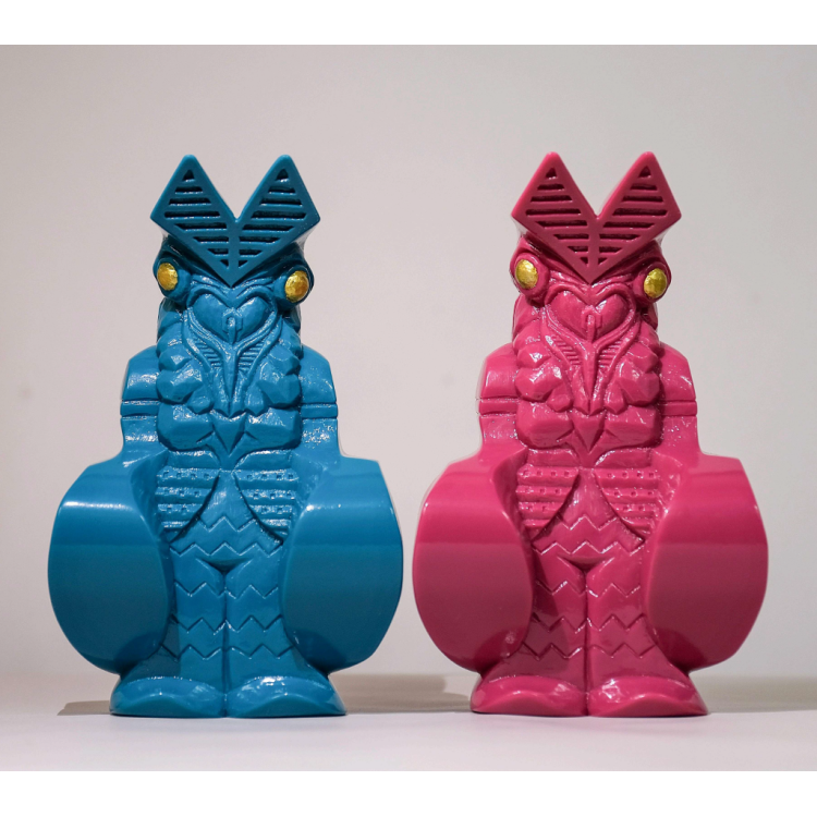 ソフビ彫刻作品