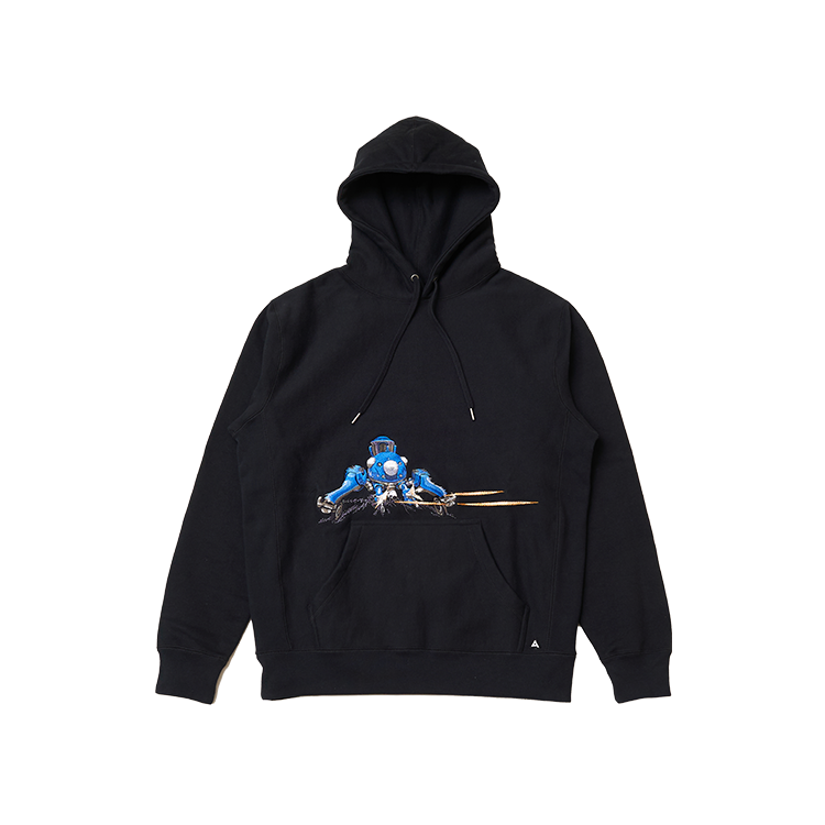 2024年新作 TACHIKOMA 攻殻機動隊 × vaultroom HOODIE BLK