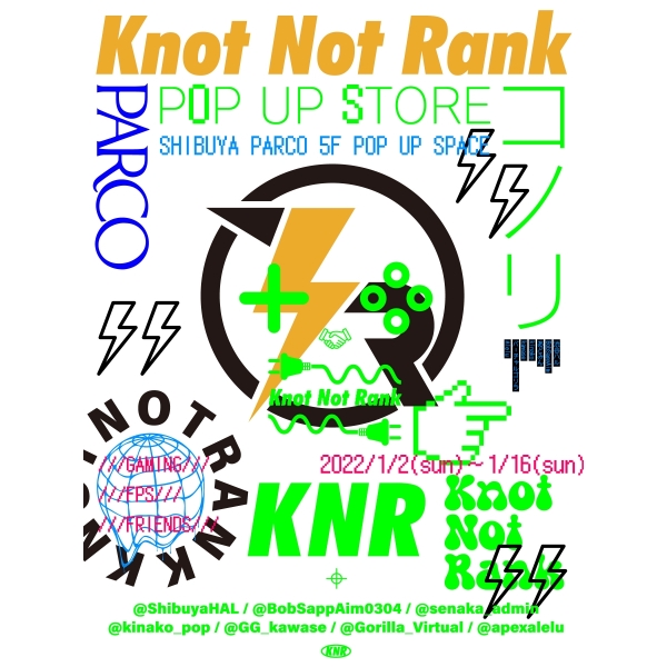 【渋谷パルコ】KNR POP UP STORE